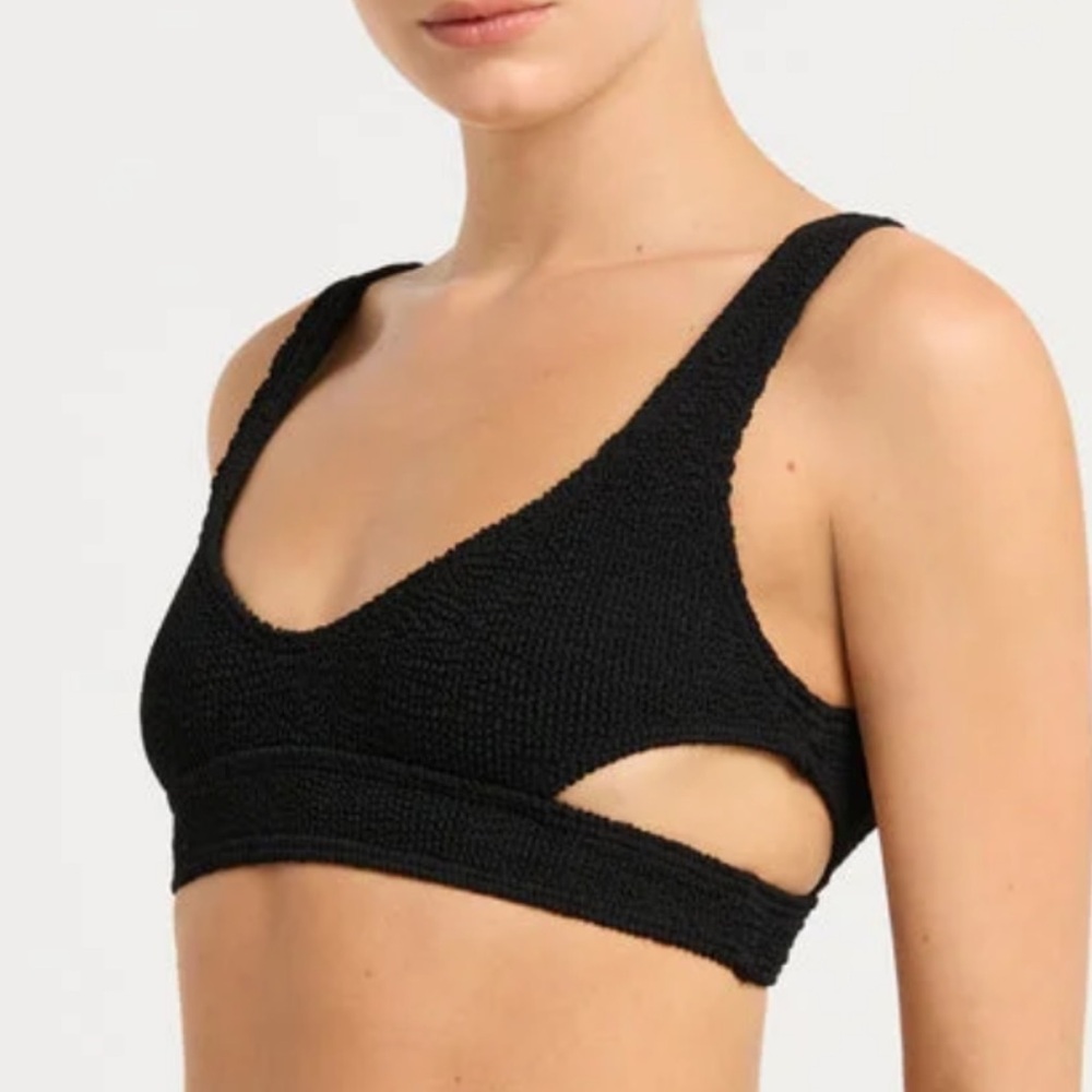 bond-eye Black Ribbed Bikini Set - Picture 4 of 5